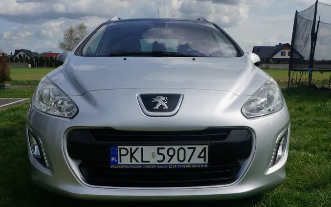 samochody osobowe Peugeot 308 cena 21900 przebieg: 190000, rok produkcji 2013 z Koło